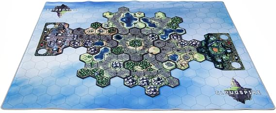 Chip Theory Games Cloudspire: Skymat Premium Tabletop Playmat for Enhanced Gameplay Experience