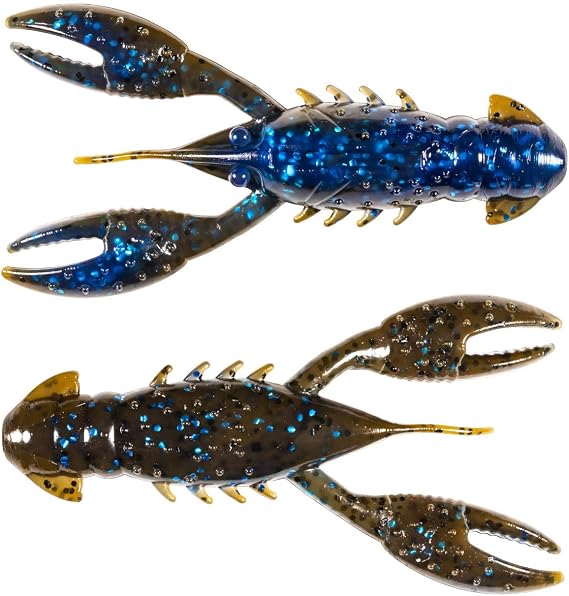 Z-MAN Pro CrawZ 3 1/2 inch Soft Plastic Craw 3 Pack