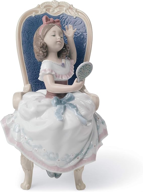 Lladro Awaiting My Sweetheart Figurine