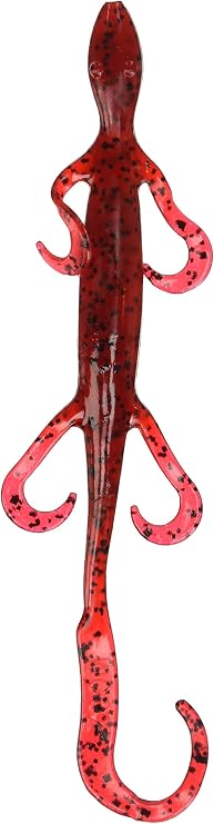 Zoom 033-018-SP Mag Lizard Soft Bait, Cherry Seed