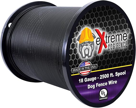 18 Gauge Dog Fence Wire, 2500 ft, Underground Boundary Wire, Heavy Duty