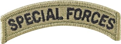 Army Special Forces OCP Tab Hook & Loop Patch