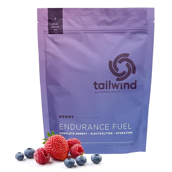 Tailwind Nutrition Endurance Fuel, Berry, 30-Serving Bag