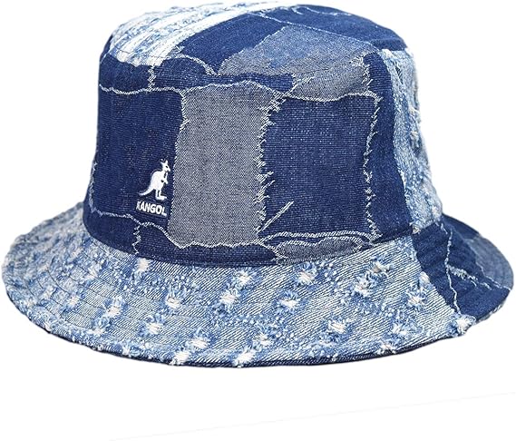 Kangol Denim Mashup Bucket Fishing Hat Women/Men -