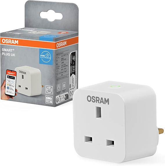 OSRAM SMART+ Smart Alexa-Plug with Matter over WiFi, specially designed for