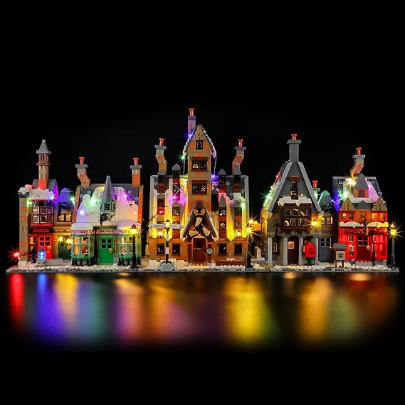 BRIKSMAX Light Kit Designed for LEGO Hogsmeade Village Collectors' Edition