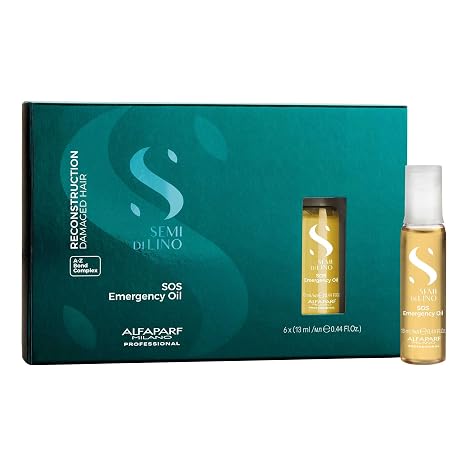 Alfaparf Milano Semi di Lino SOS Emergency Hair Oil for Damaged Hair