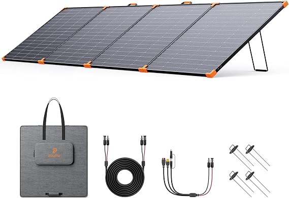 ZOUPW 450W Portable Solar Panel N-Type 16BB for Power Station