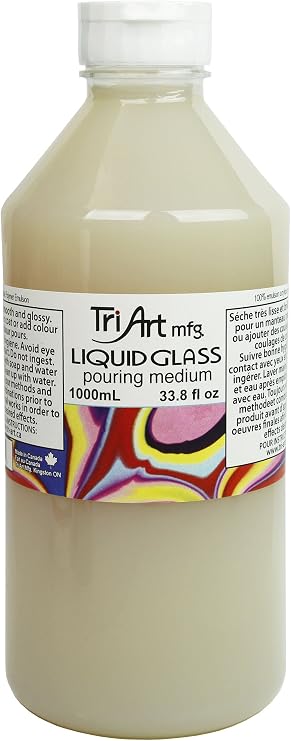 Tri-Art Liquid glass pouring medium for pouring (large 1000 ml) Onе Paсk