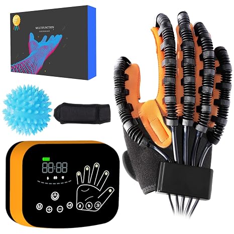 Rehabilitation Robot Glove,Stroke Recovery Equipment,Rehabilitation Robotic Therapy Glove,Robotic Hand Glove For Stroke Rehab,Hemiplegia Finger Robotic Glove.