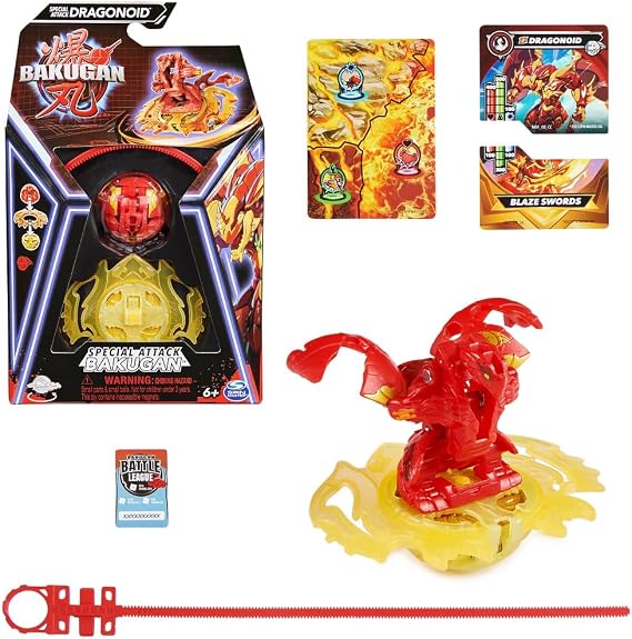 Bakugan Special Attack Dragonoid, Customizable Spinning Figure