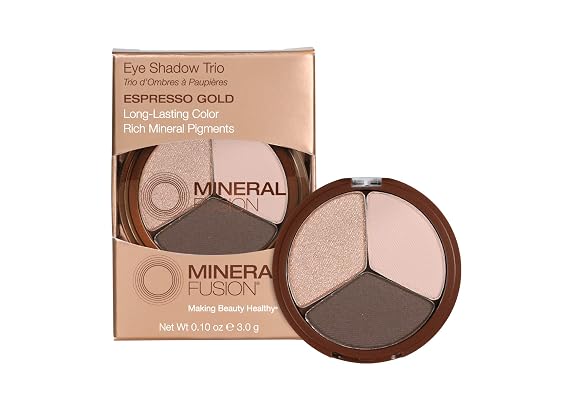 Mineral Fusion Eye Shadow Trio Espresso Gold By Mineral Fusion, 0.10 oz