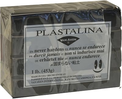 Van Aaken Modeling Clay 1Lb Black