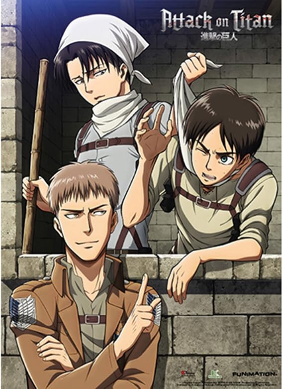 Great Eastern Entertainment Attack on Titan - Clean up Room Special Edition Wallscroll