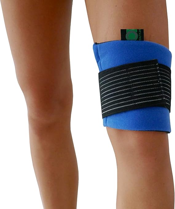 Heating Pad & Ice Pack. Relief for Knee Pain Microwavable Freezer Gel Pack Reusable Heat/Cold Wrap.