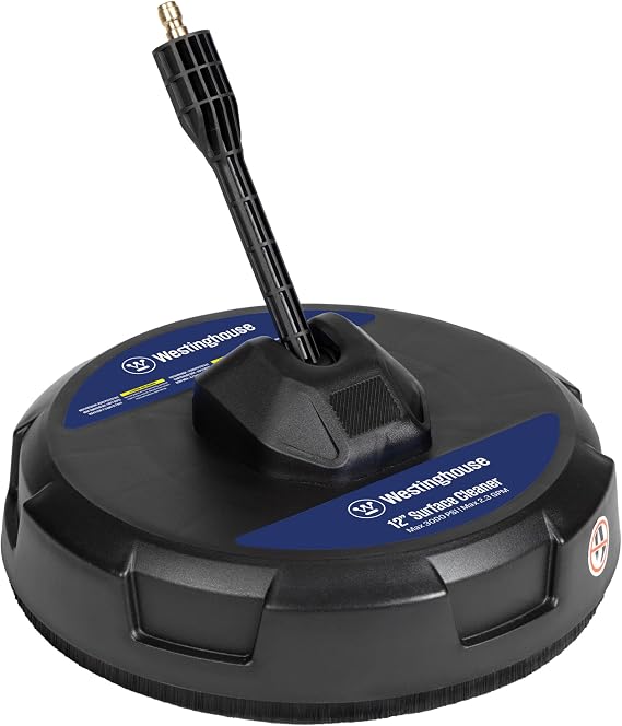 Westinghouse PWSC12 12" Pressure Washer Surface Cleaner Attachment - 3000 Max PSI, 1/4 Connector