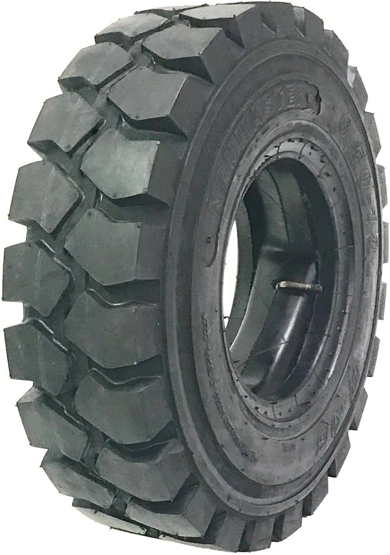 Zeemax One Heavy Duty 7.00-12 /12TT Forklift Tires with Tube Flap Rim Guard