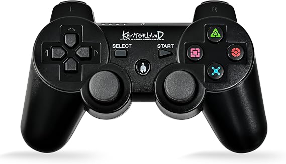 Kontorland P3G - PS3/PC Compatible Vibrating Wireless Gaming Arm GamePad