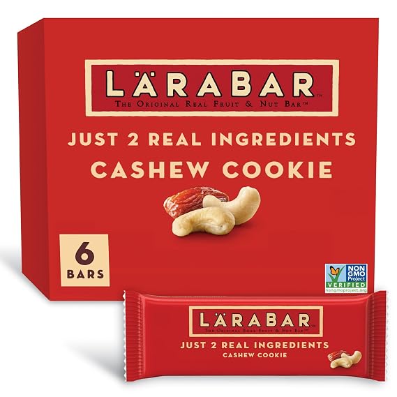 Larabar Cashew Cookie, Fruit & Nut Bars, 6 ct, 10.2 oz