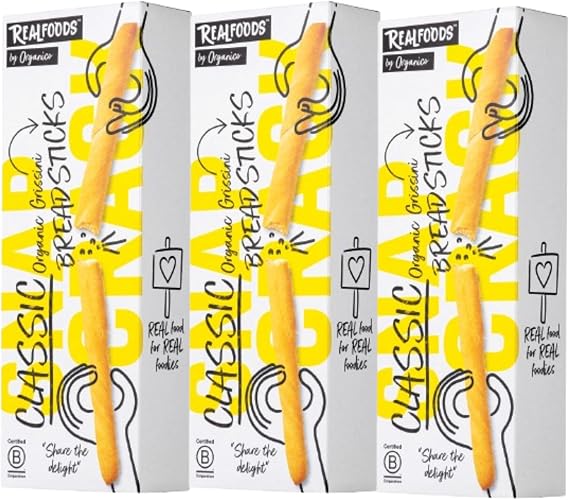Organico Organic Grissini Classico 120g - 2 Pack