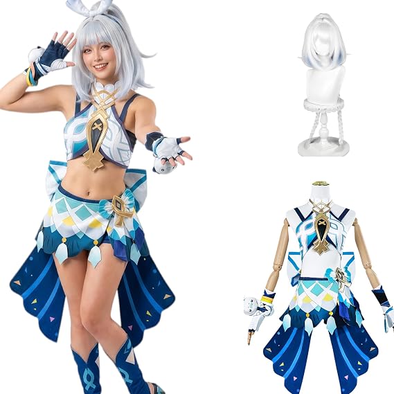 Adult Genshin Impact Cosplay Furina Mavuika Cosplay Costume for Women Outfits