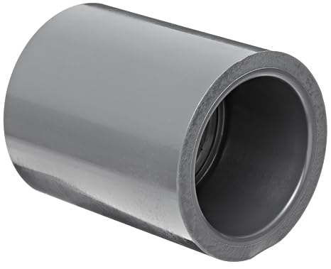 Spears 829 Series PVC Pipe Fitting, Coupling, Schedule 80, 2" Socket