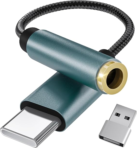USB C DAC Dongle Amplifikatör Ultimate Ses Deneyimi USB-C - 3.5mm Ses Adaptörü CX31993 Chip Yüksek Çözünürlüklü Destekler 32-bit/384kHz Kayıpsız HiFi Müzik Tipi C Akıllı Telefonlarla Uyumlu
