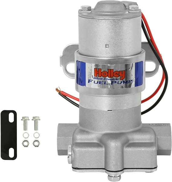 Holley 12-812-1 110 GPH Blue Electric Pump Without Regulator
