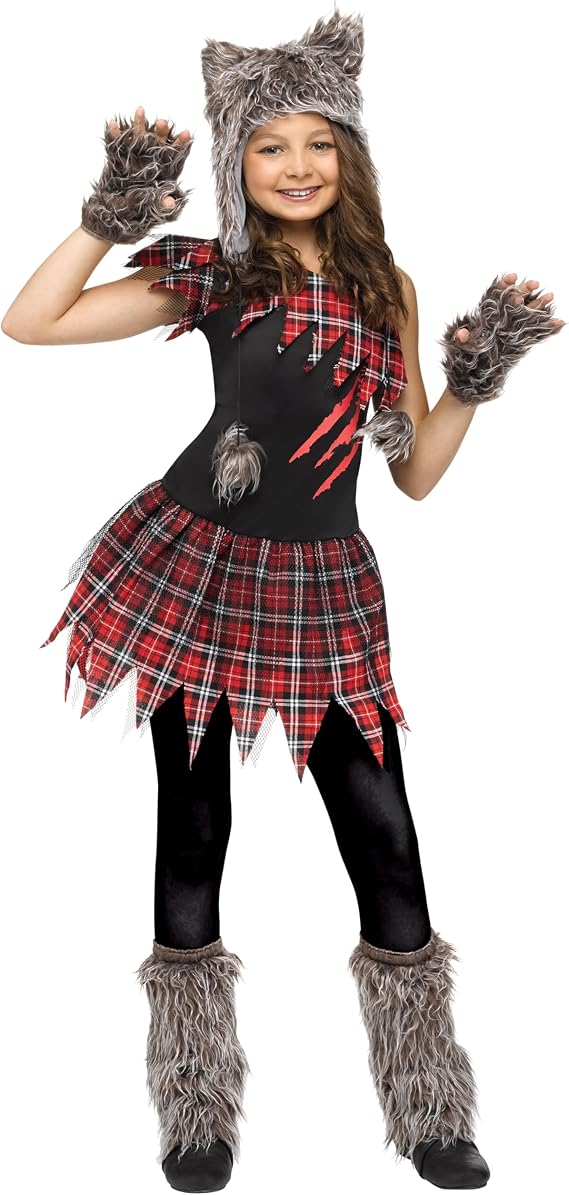 Fun World Girls Wild Wolfie
