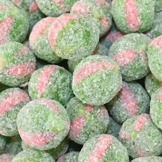 Mega Sours Watermelon Sweets 200g Bag, Pouch