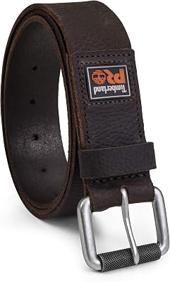 Timberland PRO Mens Timberland Pro Mens 38mm Boot Leather Belt