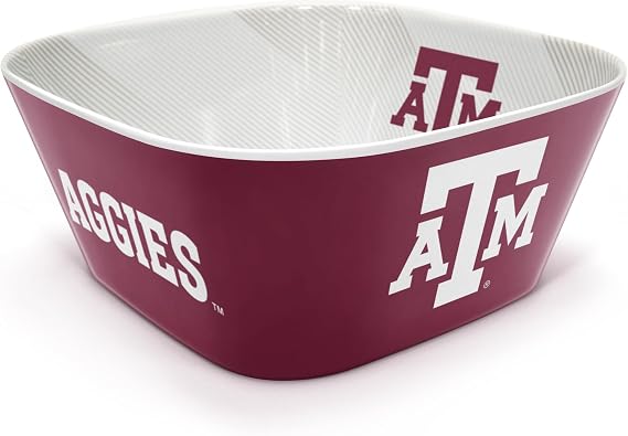 YouTheFan NCAA Texas A&M Aggies Large Party Bowl