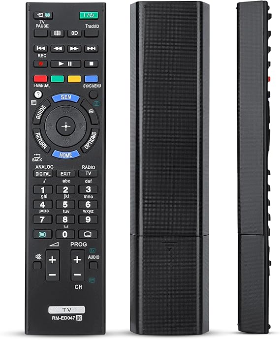 Universal Remote Control RMT-TX100U for All Sony TV Remote Replacement for All Sony LCD LED HDTV bravia Smart TVs, with Netflix Shortcut Button