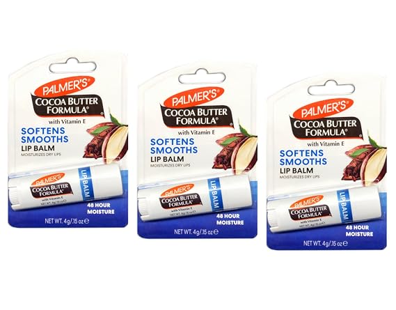 Palmer's Cocoa Butter Formula Ultra Moisturizing Lip Balm Original 0.15 OZ (Value Pack of 3)