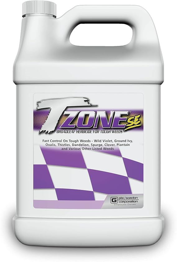 PBI / Gordon TZoneTM SE Broadleaf Herbicide for Tough Weeds, 1 Gallon, 8361076