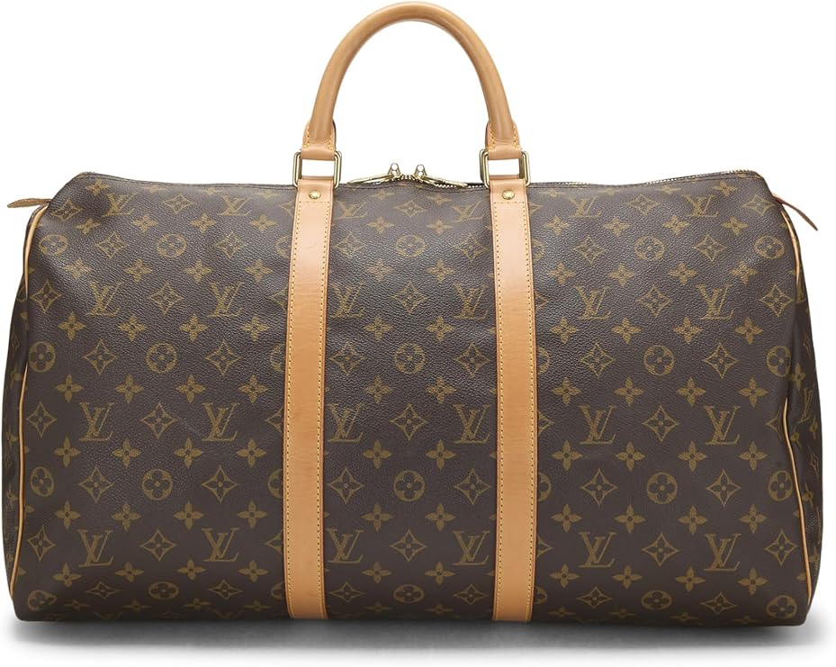 Pre-loved Monogram Canvas Keepall 50, Brown