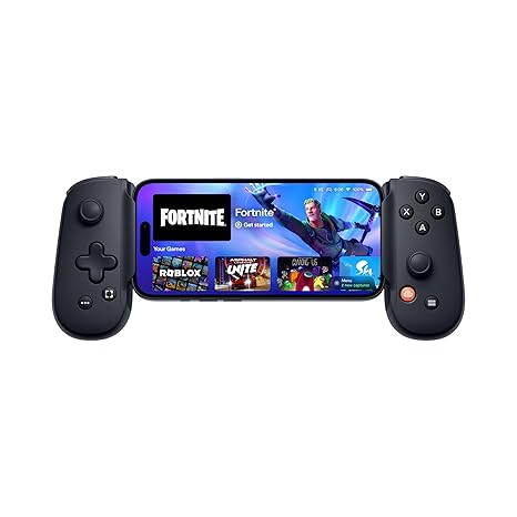 BACKBONE One Mobile Gaming Controller for iPhone 14, Lightning, 2nd Gen | For iPhone 14 & Older, Play Xbox, PlayStation, PC, App Games & More
