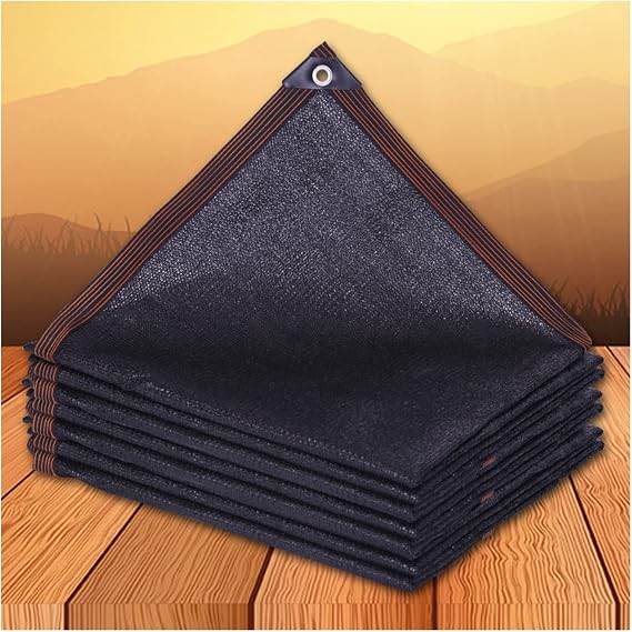 Shade net,Shade Cloth,with Grommets Black Shade Mesh,Tarp, Windbreak Netting,Sunblock,UV Resistant,for Plant Cover,Greenhouse,Tomatoes,Garden,Fence & Balcony,3 * 10m(9.84 * 32.81ft)