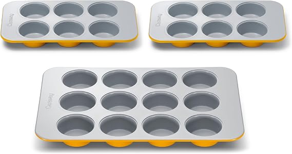 Caraway Non-Stick Ceramic-Coated Muffin Pan Set
