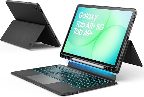 Keyboard Case for Samsung Galaxy Tab A11+ Plus/A9+ Plus 11"