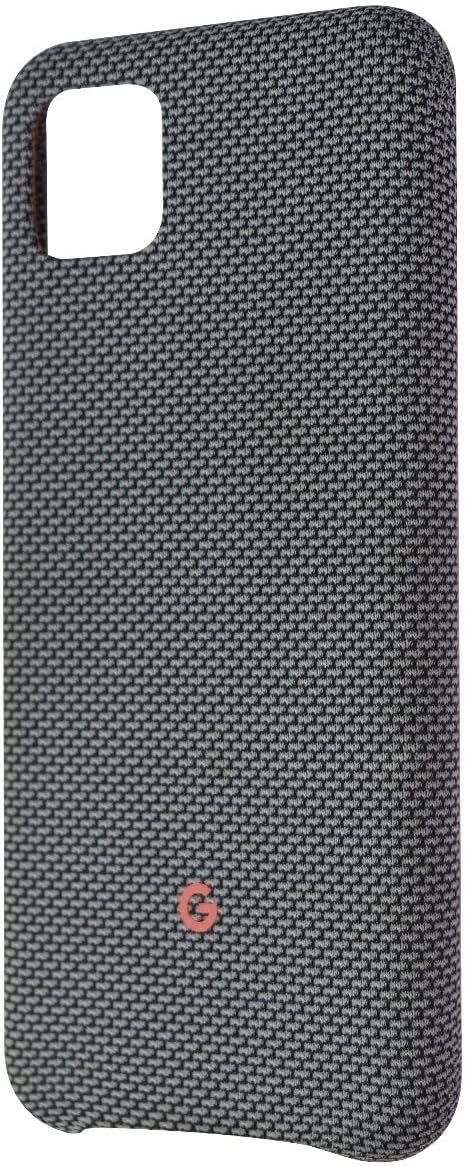 Google Pixel 4 XL Polycarbonate Case, Sorta Smokey Gray, Fabric Embellishment