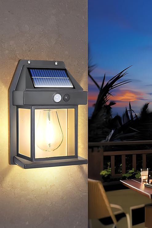 2026 Model YENİ Suya Dayanıklı Harekete Duyarlı Güneş Enerjili Solar LED Dış Mekan Bahçe Lambası (1) [Enerji Sınıfı A]