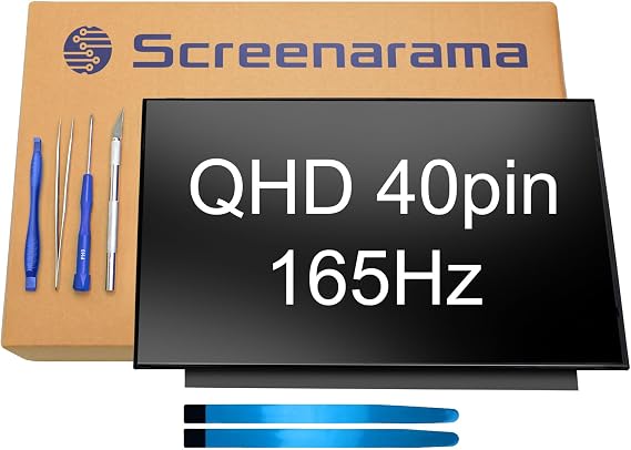 SCREENARAMA New Screen Replacement for BOE NE156QHM-NY2