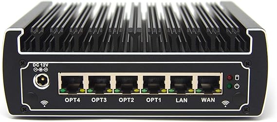 Protectli Vault FW6A - 6 Port, Firewall Micro Appliance/Mini PC - Intel Dual Core, AES-NI, Barebone