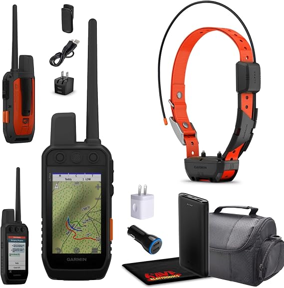 Garmin Alpha 300i Dog Tracking System with Alpha TT25 Dog Collar Bundle