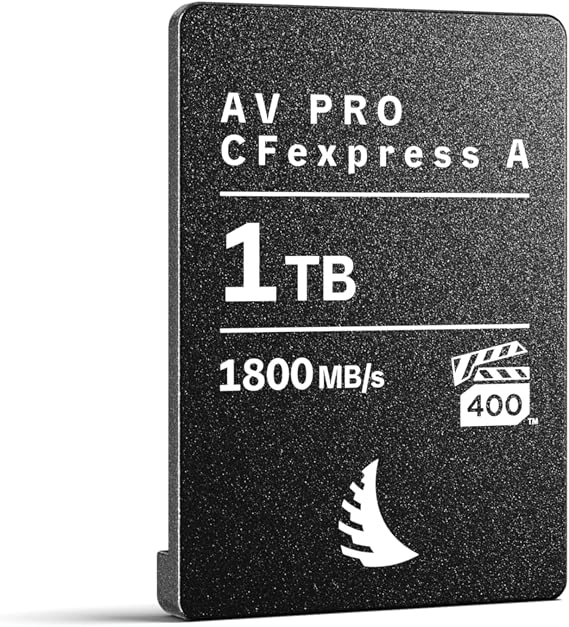 Angelbird AV PRO CFexpress A v4 1 TB - CFexpress 4.0 Type A Memory Card - Compatible with Sony Alpha and FX - up to 8K+ RAW Video and Photo