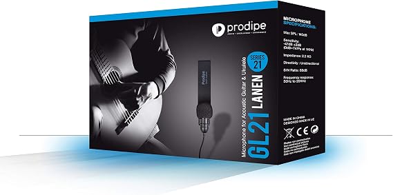 Prodipe GL-21 Microphone for Acoustic Guitar & Ukulele