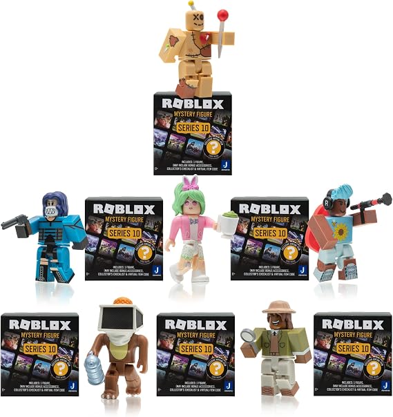 Roblox Celebrity Collection Series 10 Mystery Figures 6 Pack Includes 6 Exclusive Virtual Items