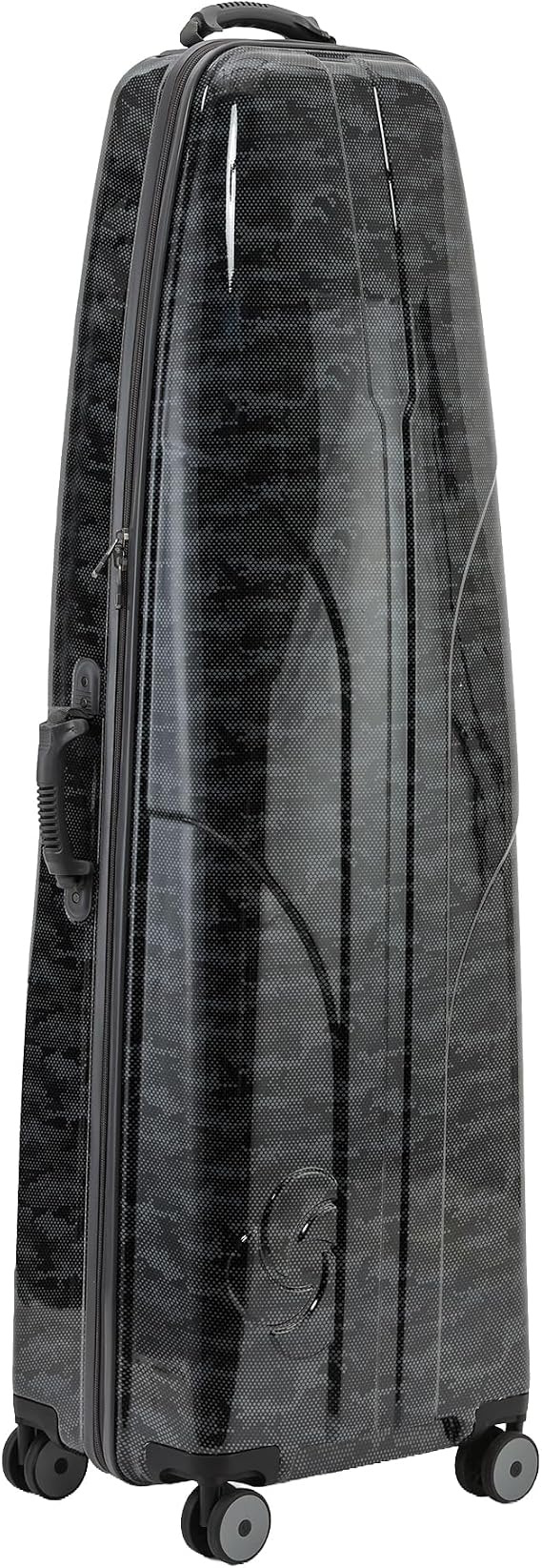 Samsonite Tour Deluxe Golf Hard Case Golf Travel Bag, Lightweight & Durable ABS Shell, 360 Degree Multi-Directional Wheels