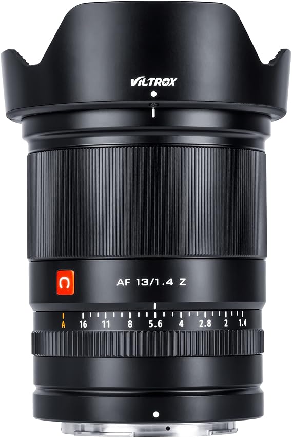 VILTROX 13mm f/1.4 F1.4 Z STM Auto Focus Ultra Wide Angle APS-C Lens Compatible with Nikon Z Mount Camera Z5 Z6 Z6II Z7 Z7II Z50 Z30 ZFC